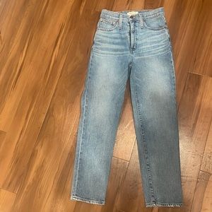 Madewell classic straight leg